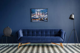 ФРЕЯ PNB/PLDD-260 Набор для раскрашивания по номерам ( со светодиодами ) 50 х 40 см Ворота духов