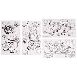 Набор для творчества,35 предметов Нюша и Панда, Смешарики  фото 4