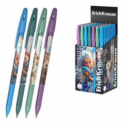 Цена за 50 шт. Ручка шариковая ErichKrause R-301 Stick Magic Pet 0.7, цвет чернил синий (в коробке по 50 шт.)