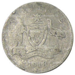 6 пенсов 1918 года Австралия