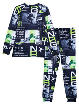 32311412 Термокомплект для мальчиков: брюки, толстовка