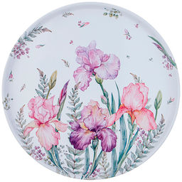 Поднос сервировочный "Ирисы" 33х2,1 см 898-208