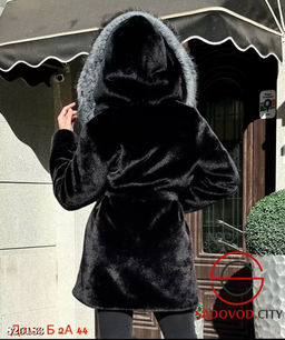 Шуба женская из искусственного меха