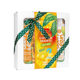 Подарочный набор косметики Teen Teen для волос и тела Сочное манго и яркое путешествие, 700г