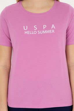 Женская фиолетовая футболка - U.s. polo assn фото 6
