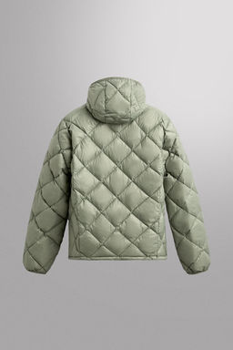 HOODED 100% FEATHER DOWN PUFFER JACKET - Zara фото 2