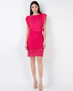 Юбка с кружевом - Incity фото 6