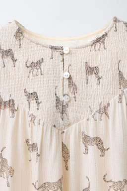 CHEETAH PRINT SHIRT - Zara фото 3