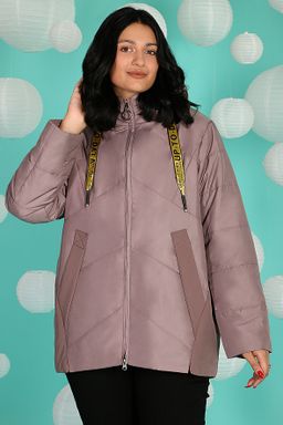 Куртка весенняя женская больших размеров на молнии