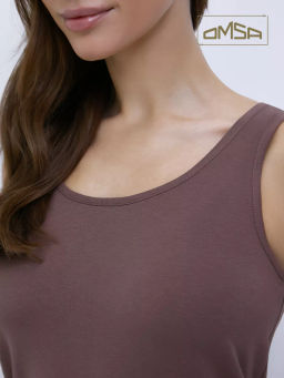 OmT_D1101 Майка, COTTON - cappuccino - Omsa фото 4