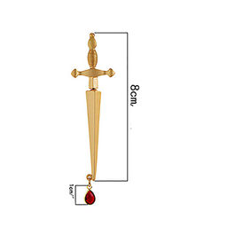 Серьги-каффы на гвоздиках арт. 13 0636 (id 264666) - Rada фото 4