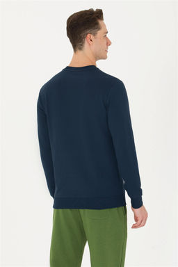 U. S. Polo Assn Мужской темно-синий свитшот с круглым вырезом - U.s. polo assn фото 12