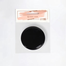 Зеркало складное «Классика», d=7 см, цвет чёрный