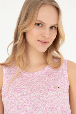 Женская фиолетовая футболка - U.s. polo assn фото 2