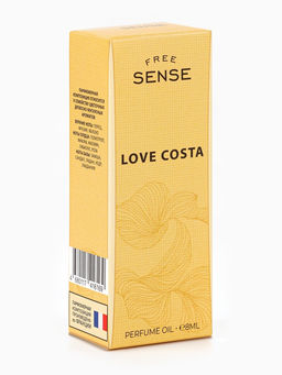 Парфюмерное масло женское Free Sense Love Costa, 8 мл (по мотивам Lacoste Pour Femme (Lacoste)
