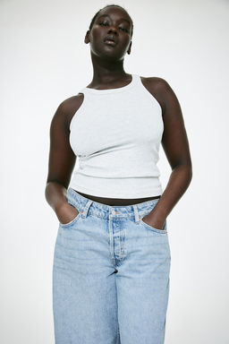 Curvy Fit Baggy Low Jeans - H&m фото 2