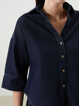 Loose Fit Kad?n Jean G?mlek