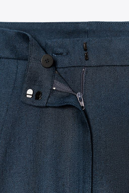 ZW COLLECTION LINEN BALLOON TROUSERS - Zara фото 18