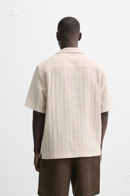 GEOMETRIC JACQUARD SHIRT
