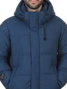 6591 BLUE Куртка мужская зимняя (200 гр. холлофайбер)