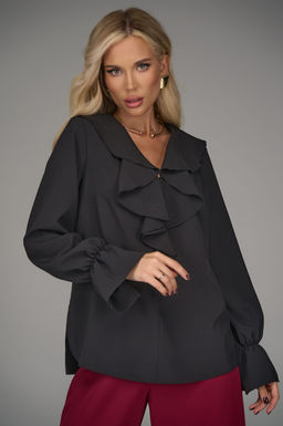 Блузка Мишель (чёрный) - Эльза фото 20
