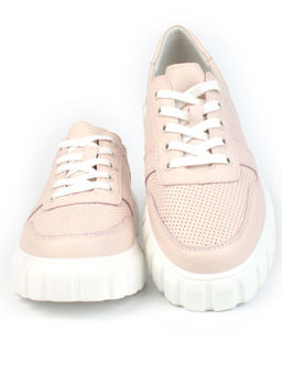 05-PDA97-2 PINK Кроссовки женские (натуральная кожа) - Фабричный китай фото 9