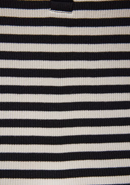 Siyah Cizgili Atlet - Mavi фото 6