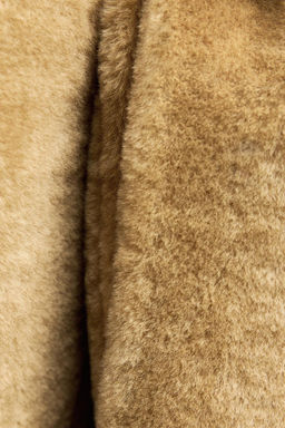 ZW COLLECTION BELTED FAUX FUR COAT - Zara фото 12