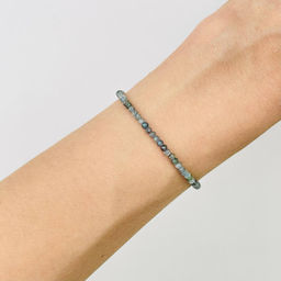 Браслет из синего Турмалина 18,5 см +