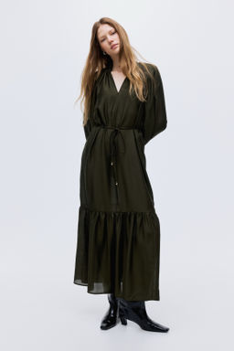 Vestido con detalles fruncidos - H&m фото 2