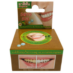 Травяная зубная паста с экстрактом Нони 5 Star, Таиланд, 25 г Акция