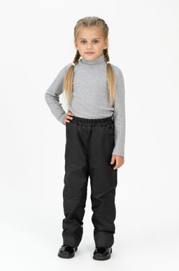 Брюки на поясе черные - Arctic kids фото 12