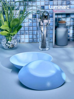 Тарелка суповая ДИВАЛИ ПАРАДАЙЗ БЛЮ 20см 1шт арт.V5829 /Люминарк/ - Luminarc фото 12