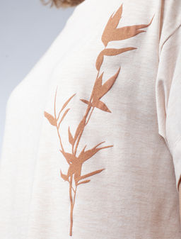 VILATTE / Платье из премиального хлопка с авторским принтом  фото 2