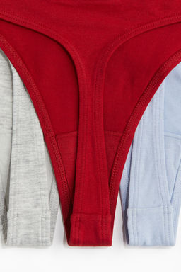Pack de 5 bragas Thong de algodon - H&m фото 3