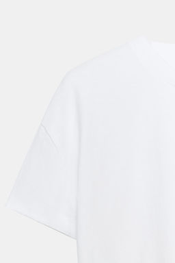 CAMISETA MANGA CORTA / Blanco - Zara фото 7
