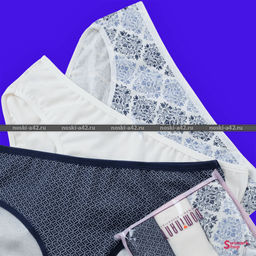 Цена за 3 шт. Трусы женские DOMINANT Турция большие размеры высокая посадка Неделька - 3 шт. арт. 55000-325 2XL (50)  фото 4