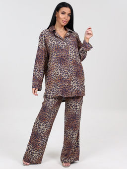 533 ЖЕНСКИЙ КОСТЮМ (брюки) (Светло-синий)