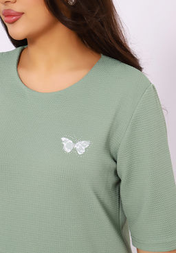 746 Платье трикотажное