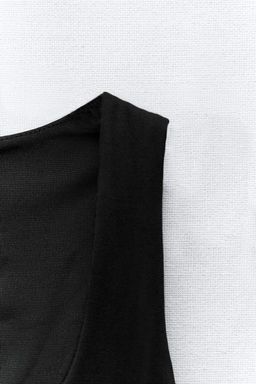 POLYAMIDE TOP WITH WIDE STRAPS - Zara фото 20