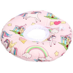 Воротник ветеринарный на кулиске "ЛЮБИМЫЙ БРО", для принцессы, р M, окружность шеи 17-27см (лейбл)