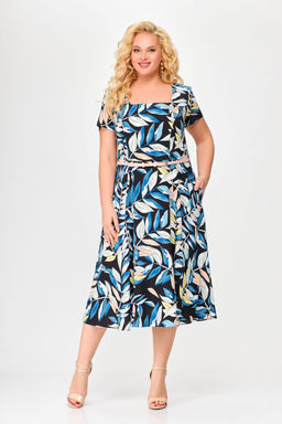 Блуза Swallow 803.2 черный+серебряный узор фото 869