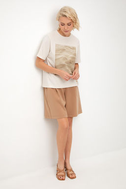 ЕВТ 4140/охра коричневая шорты жен