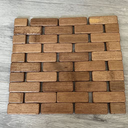 Подставка под горячее, бамбук, 20х22 см, Y3-1161 (322004)