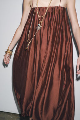 ZW COLLECTION MULTI-POSITION BALLOON DRESS - Zara фото 18