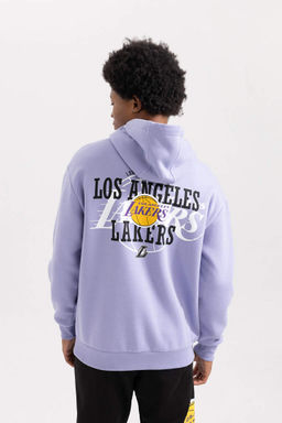 DeFactoFit Толстовка оверсайз с капюшоном NBA Los Angeles Lakers