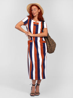 Платье женское кулирка "КЕЛЛИ" МЕДЬ