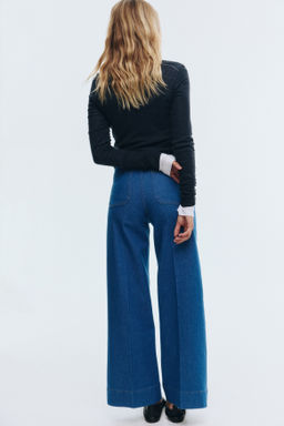 Wide High Jeans - H&m фото 9