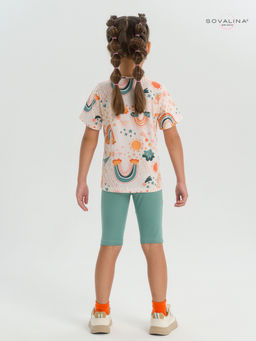 Костюм Актив радуга бохо-изумруд - Sovalina фото 9