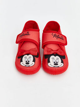 Minnie Mouse Bask?l? K?z Bebek Panduf